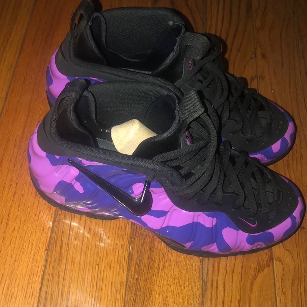 Purple Camo Foamposites